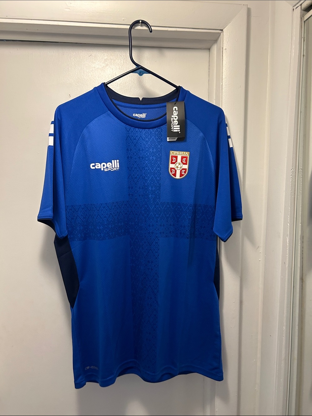 Serbia World Cup Official Jersey NWT Men’s Large